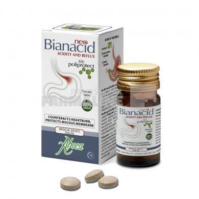 Aboca NeoBianacid aciditate si reflux 15 comprimate