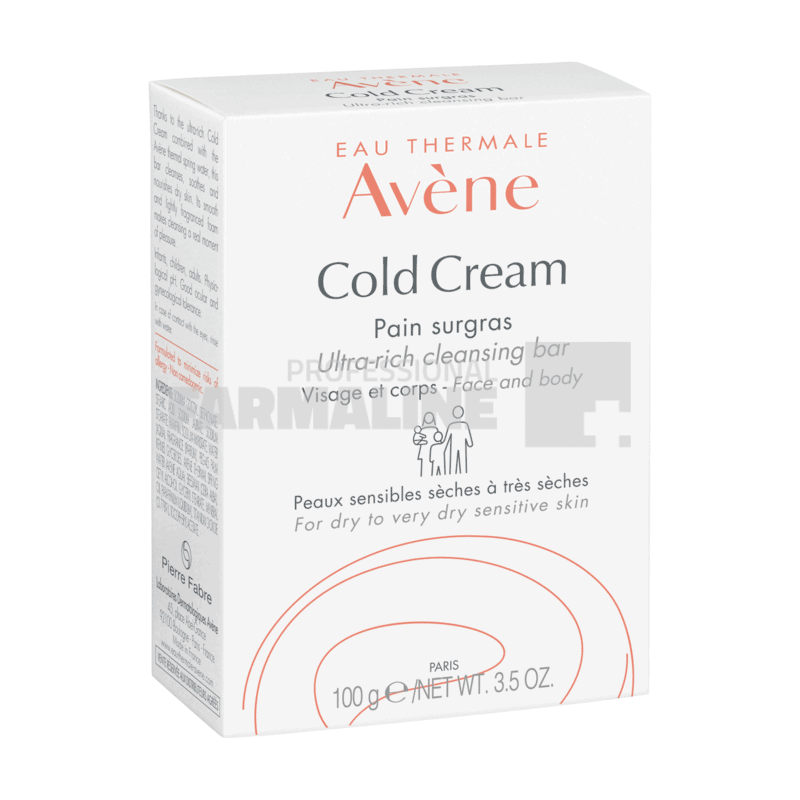 Avene Cold Cream Sapun emolient 100 g