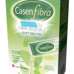 Casen Fibra Solutie cu fibre vegetale gust neutru 14 plicuri