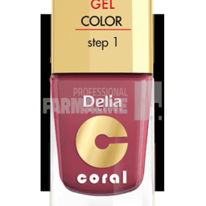 Delia Coral Hybrid Gel Color step 1 Lac unghii 18