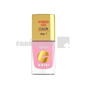 Delia Coral Hybrid Gel Color step 1 Lac unghii 24