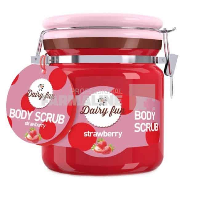 Delia Diary Fun Body Scrub capsuni 300 g