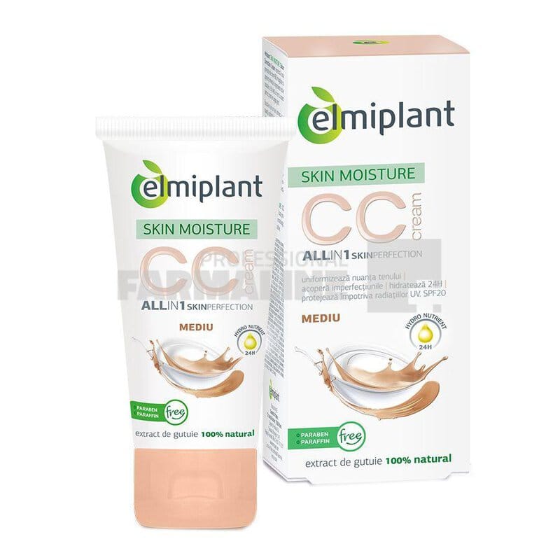 Elmiplant Skin Moisture CC All in 1 Cream mediu 50 ml