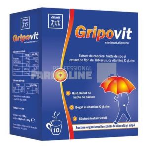 Gripovit 10 plicuri