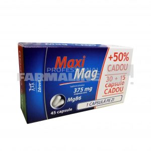 Maxi Mag 30 capsule + 15 Cadou