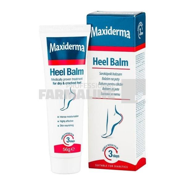 Maxiderma Crema pentru calcaie si picioare 56 g