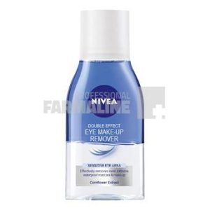 Nivea 81182 Demachiant pentru ochi Double Effect 125 ml