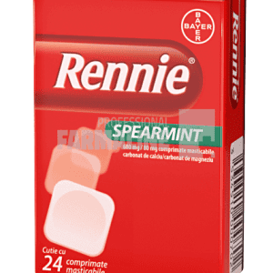 Rennie Spearmint 680 mg/80 mg comprimate masticabile