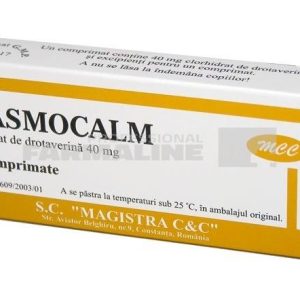 Spasmocalm 40 mg 20 comprimate