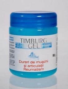 Timburg Gel albastru pentru dureri musculare si articulare Bing 500 g