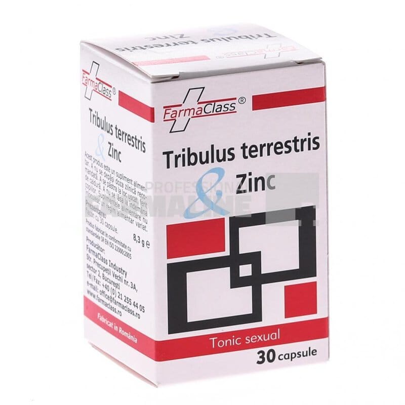 Tribulus Terrestris + Zinc 30 capsule