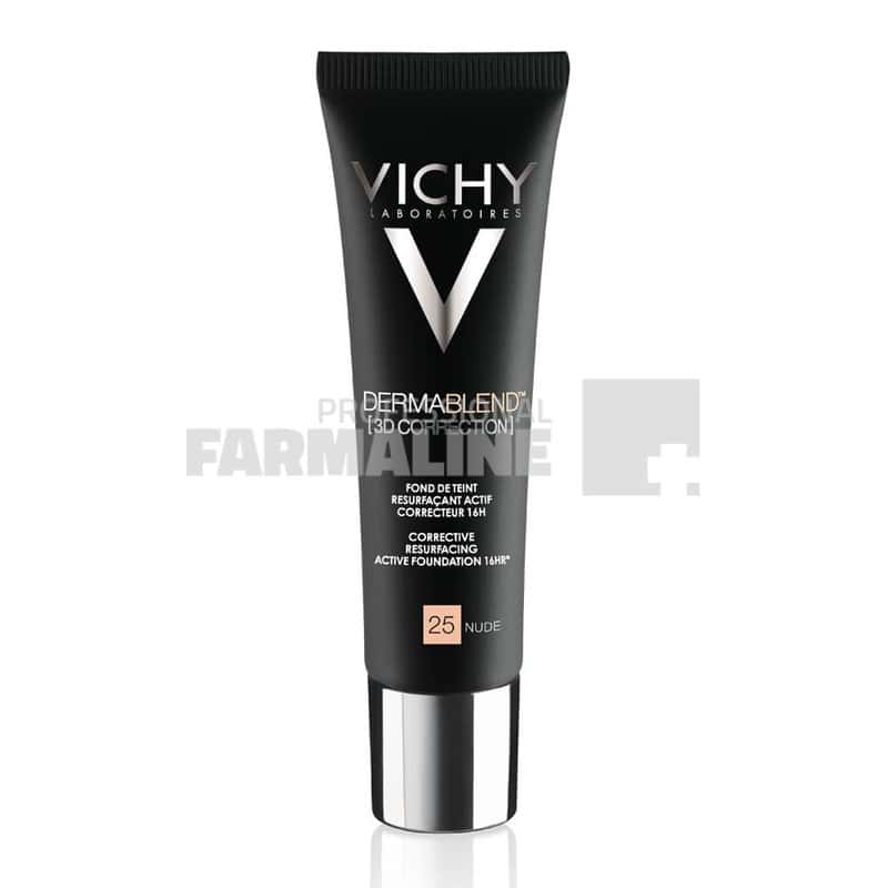 Vichy Dermablend 3D 25 Nude Fond de ten corector 30 ml