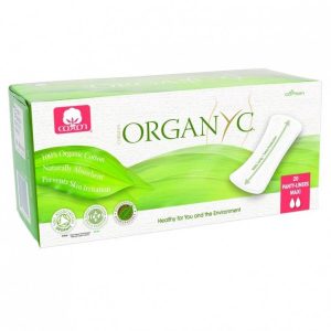 Absorbante zilnice Organyc MAXI din bumbac organic - 20buc - Corman Organyc