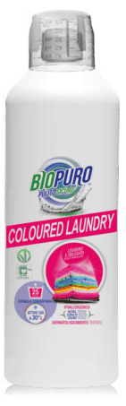 Detergent hipoalergen pentru rufe colorate eco-bio 1L - Biopuro