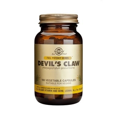 Devils Claw - Ghiara diavolului - 100 veg.caps - SOLGAR