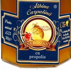 Energizant cu Miere si Propolis 360g - Apicola Pastoral Georgescu