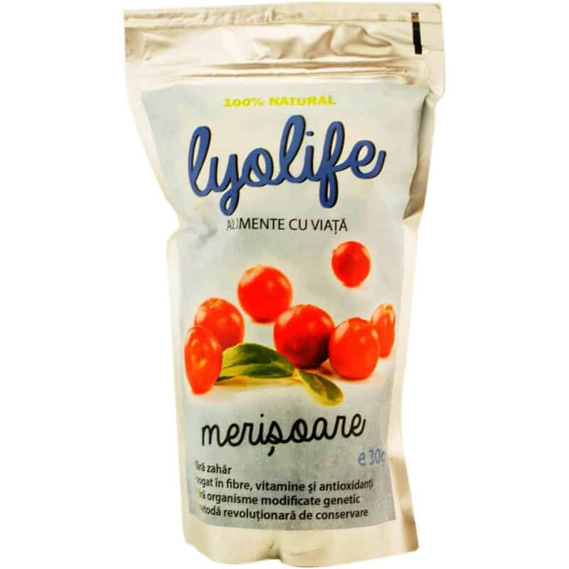 Lyolife - Merisoare liofilizate 30g