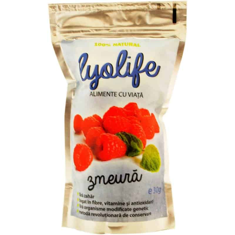 Lyolife - Zmeura liofilizata 30g