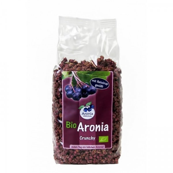 Muesli crocant cu fructe de Aronia 375g ECO-BIO - Aronia Original