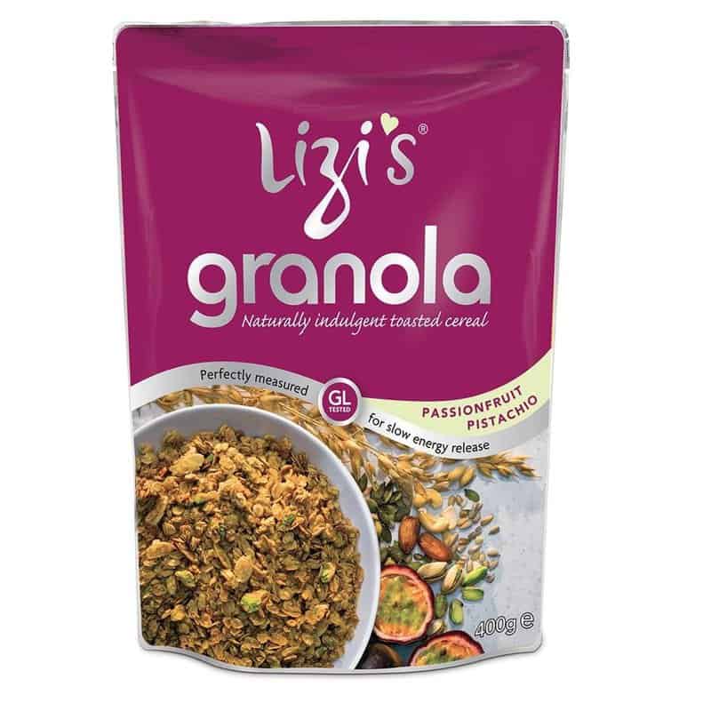 Musli Granola fructul pasiunii si fistic 400g - Lizi´s Granola