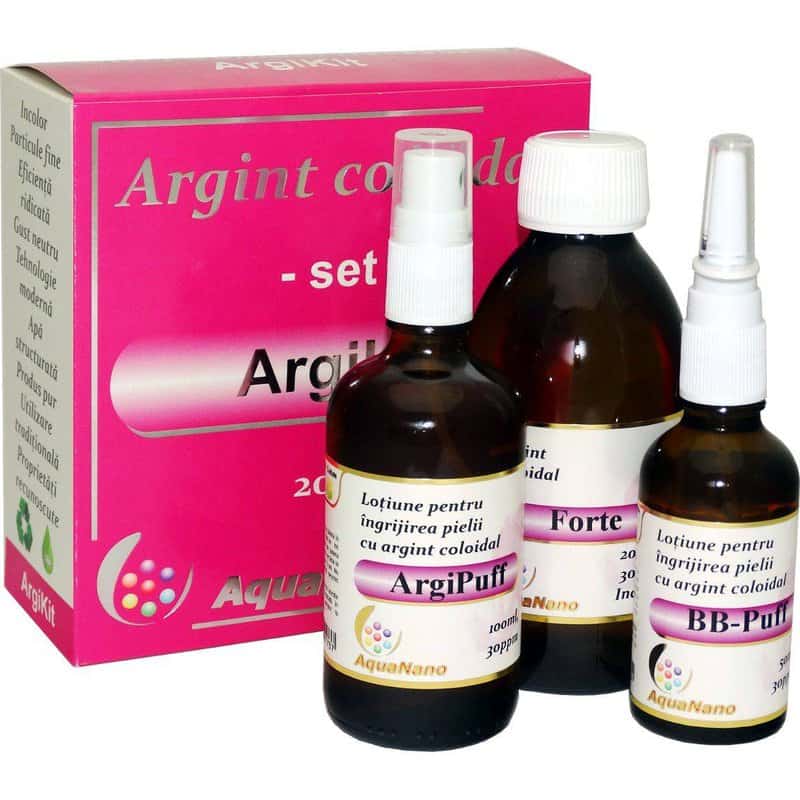 PACHET ARGINT COLOIDAL ARGIKIT 30ppm