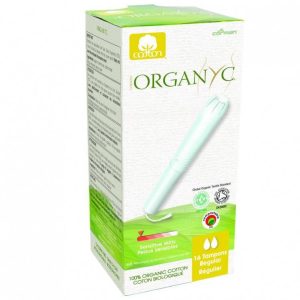 Tampoane REGULAR din bumbac organic