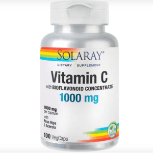 Vitamina C 1000mg - 100cps Solaray - Secom