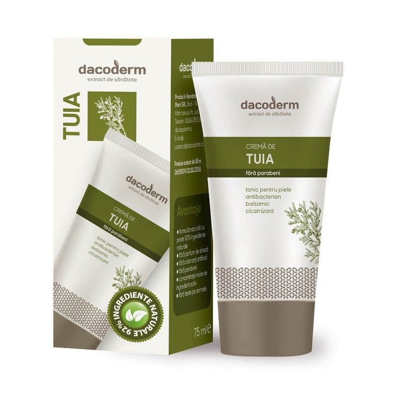 Crema de Tuia Dacoderm