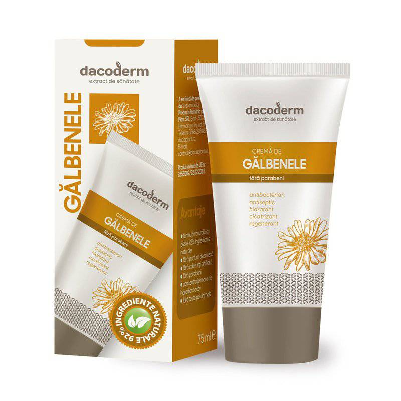 Crema de galbenele Dacoderm