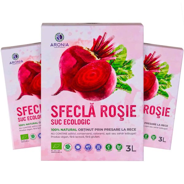 PROMO: 3x3L Suc de Sfeclă Roșie 3L ECO