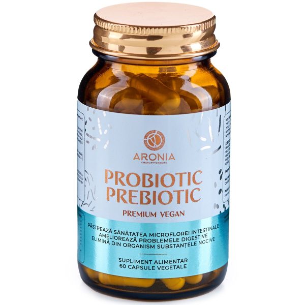 Premium Probiotic - Prebiotic Vegan - 60 capsule