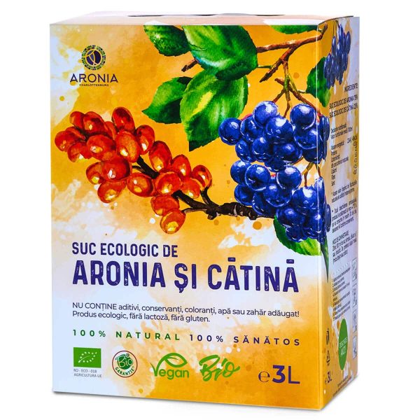 Suc Aronia și Cătină 3L ECO (RO-ECO-029)